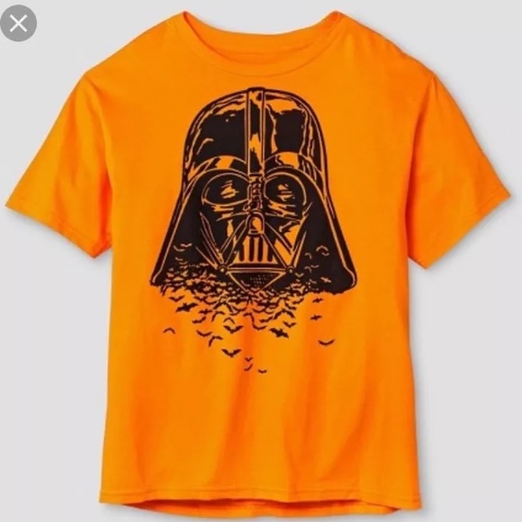 Star Wars Other - BOY'S STAR WARS DARTH VADER ORANGE T-SHIRT  S/M